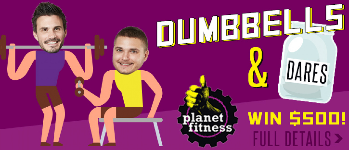 CONTEST: Jake & Tanner's Dumbbells and Dares