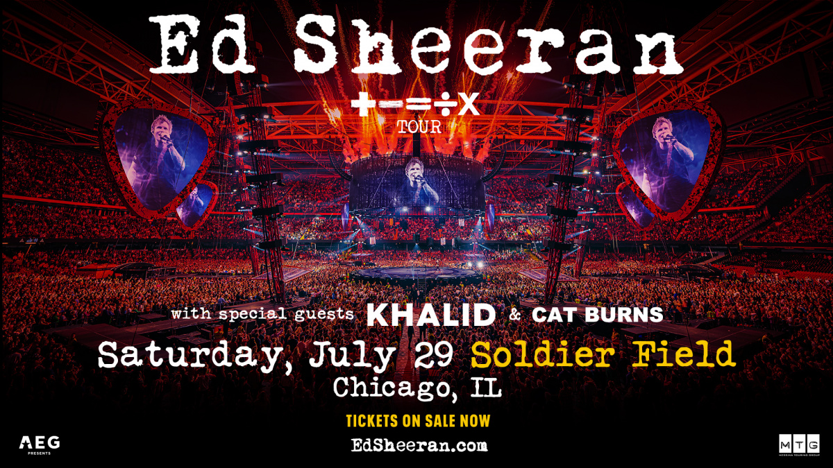 CONTEST: Ed Sheeran at Soldier Field